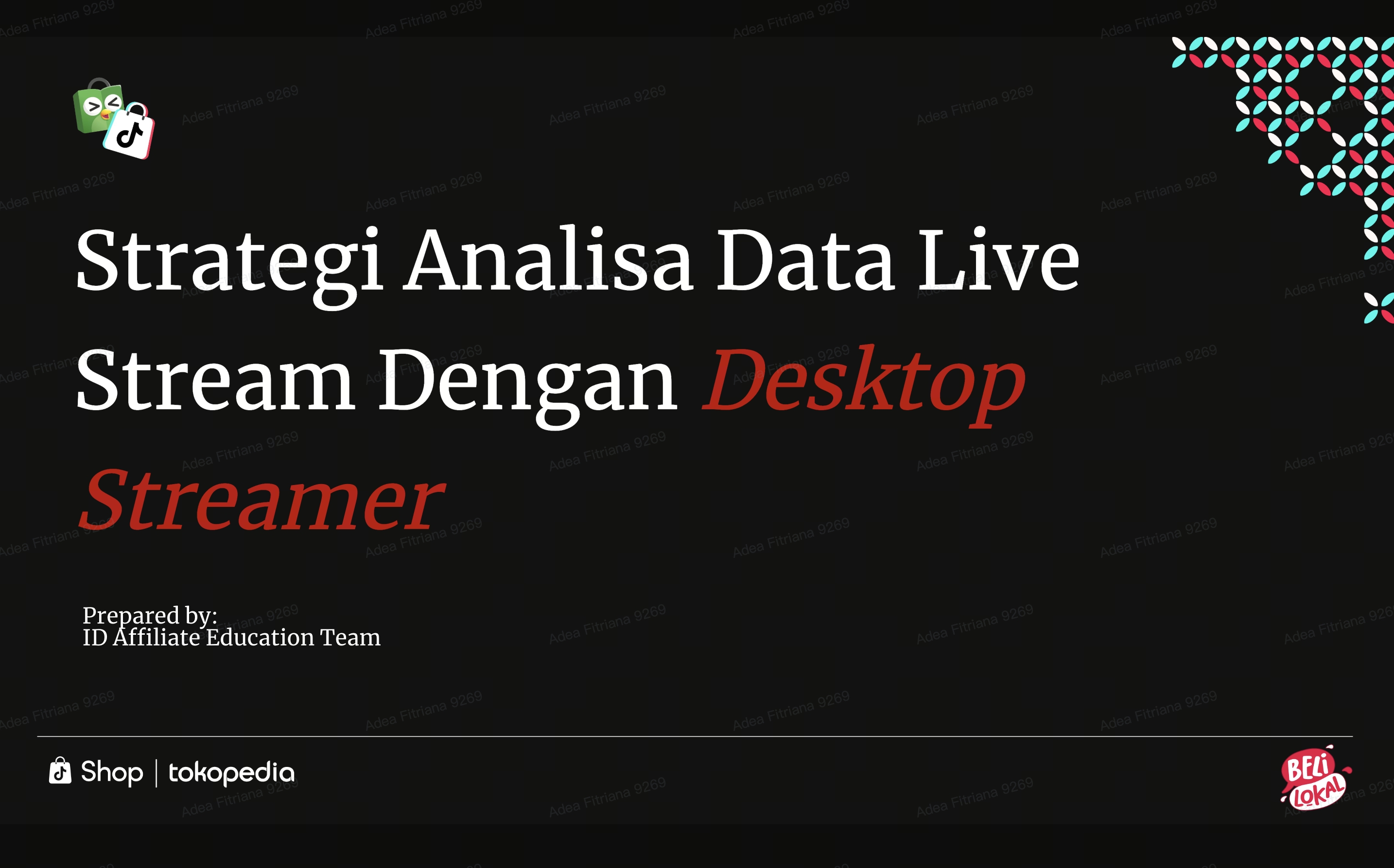Strategi Analisa Data Live Stream Dengan Desktop Streamer