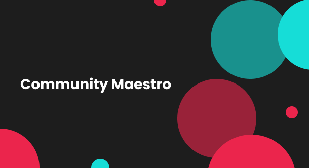 Community Maestro: Felix, E-Commerce Ninja (ACE: Content)