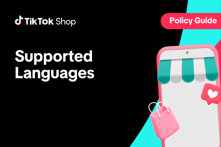 Supported Languages For TikTok Shop Malaysia