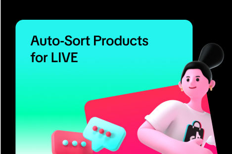Auto-Sort Products for LIVE