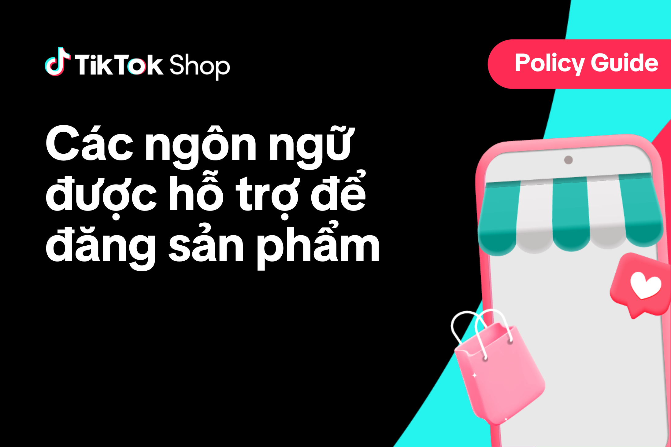 Các ngôn ngữ được hỗ trợ để đăng sản phẩm
