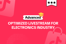 Optimized Livestream for Electronics Industry