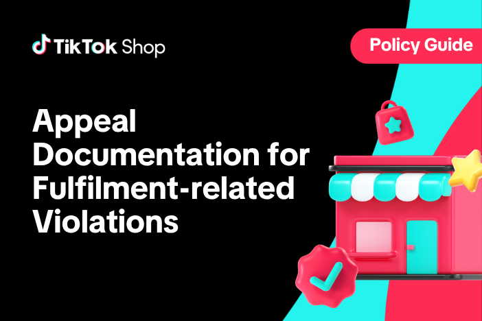 Appeal Documentation for Fulfilment-related Violations