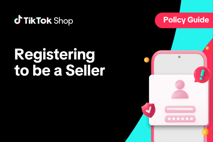 Registering to be a Seller