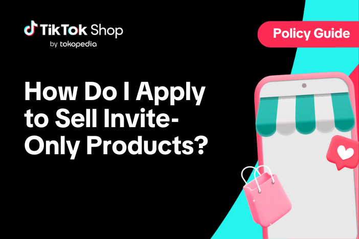 How do I apply to sell Invite-Only products?