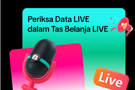 Periksa Data LIVE dalam Tas Belanja LIVE