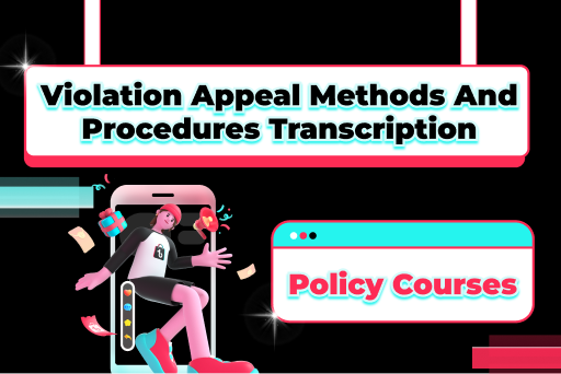 Violation Appeal Methods and Procedures Transcription