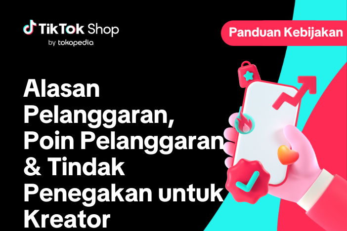 Alasan Pelanggaran, Poin Pelanggaran & Tindak Penegakan untuk Kreator