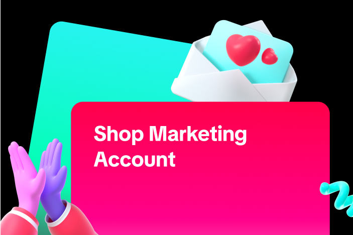 Shop Marketing Account