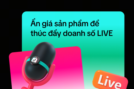 Ẩn giá sản phẩm để thúc đẩy doanh số LIVE