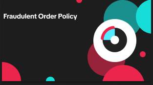 TikTok Shop Fraudulent Order Policy