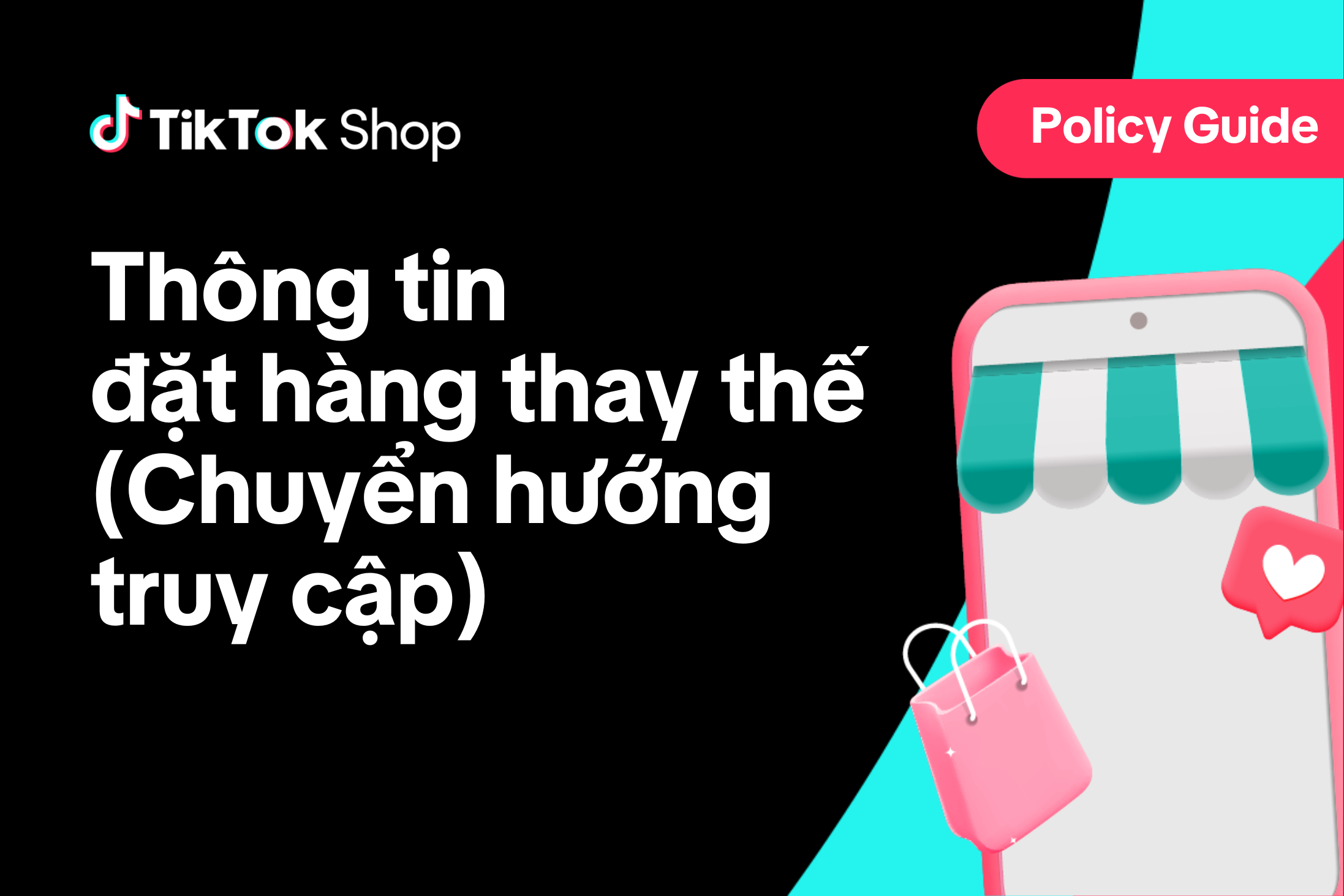 Thông tin đặt hàng thay thế (Chuyển hướng truy cập)